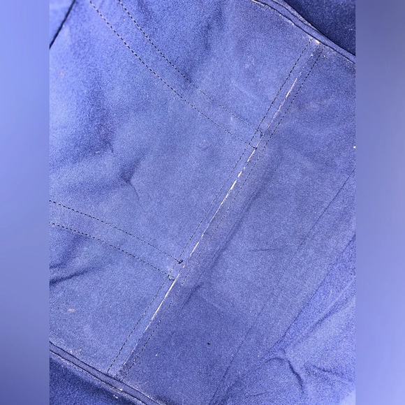 Celine CMacadam Canvas Blue Boston Bag - Picture 4 of 14